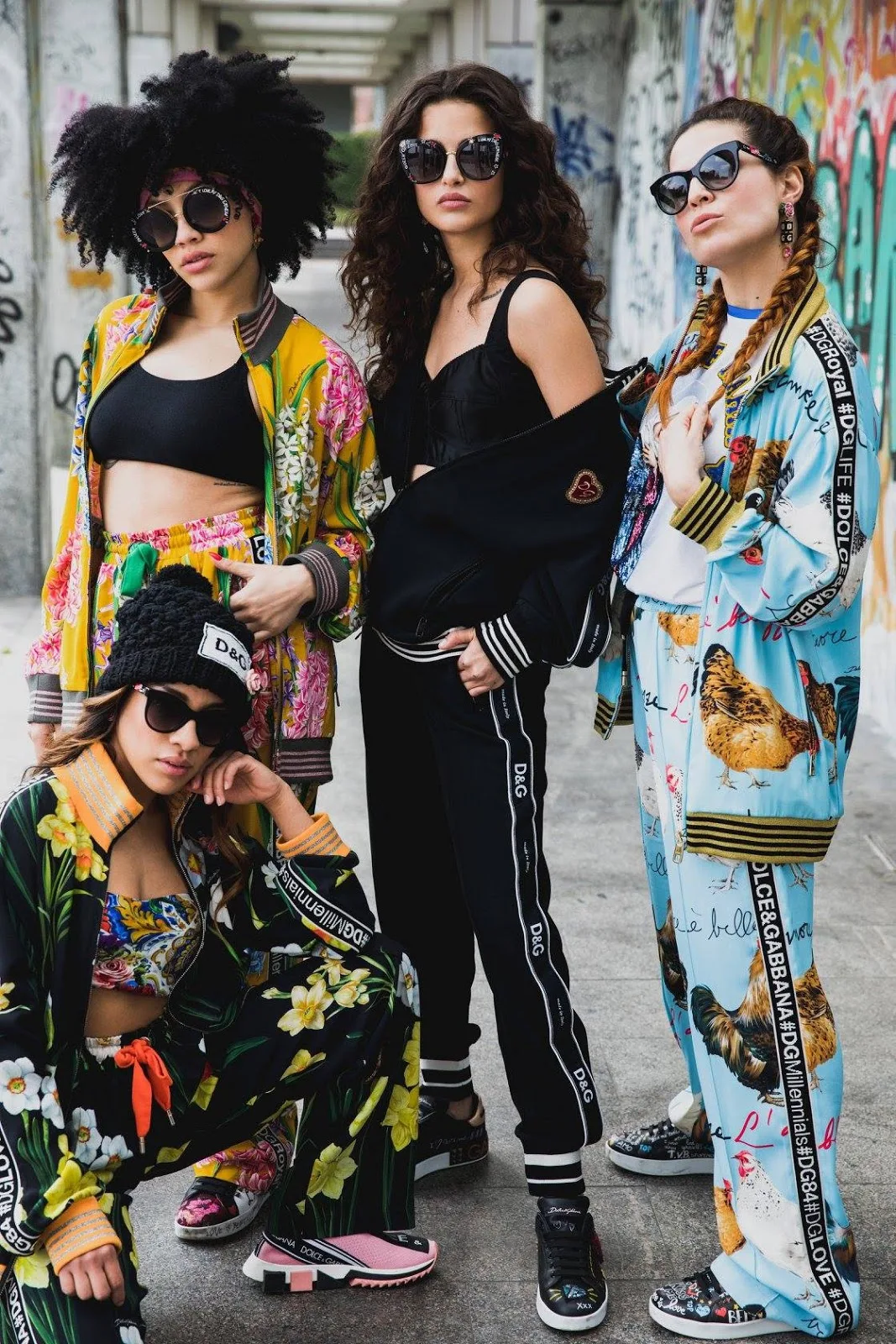 Dolce & Gabbana Graffiti Spring Summer 2018 Eyewear Campaign