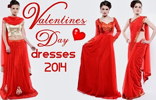 Valentines Day Red Frocks 