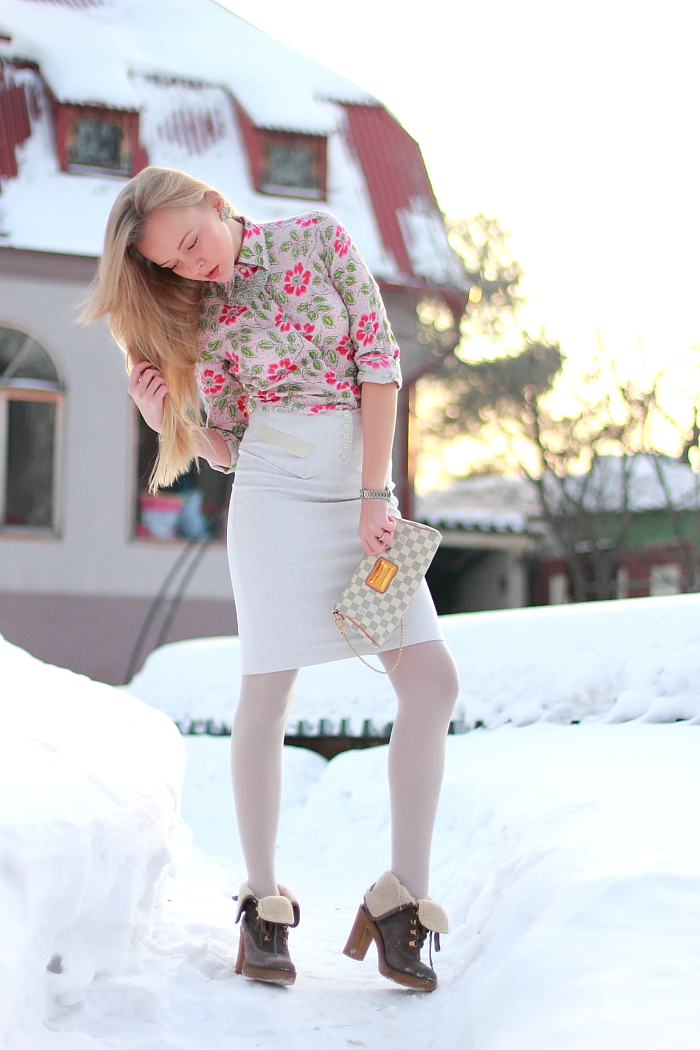 fabulous dressed blogger woman: Darya from Russia