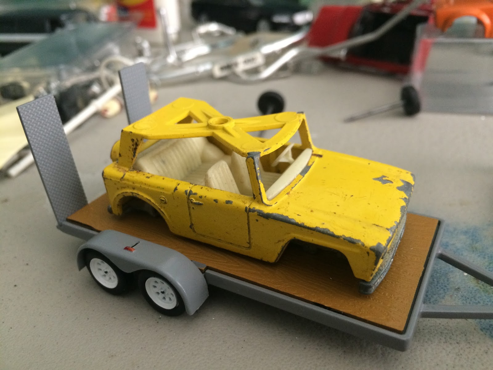 LA's Diecast Blog Lesney 18e Field Car Restoration