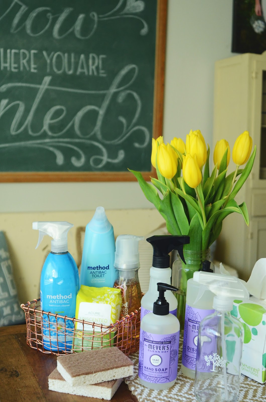natalie creates FREE mrs. meyer's spring cleaning kit (27 value)!