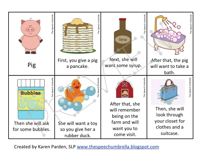 The Speech Umbrella: Pigs and Pancakes!