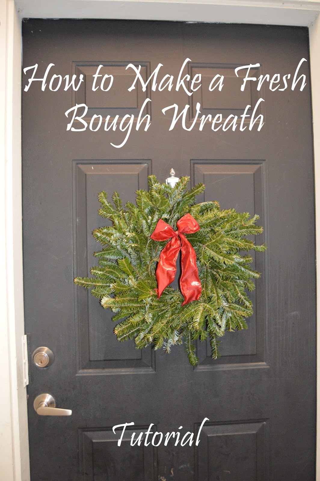 Such Stuff How to Make a Fresh Bough Wreath (Tutorial)
