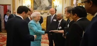 Hm Queen Elizabeth Hosts Commonwealth High Commissioners At Buckingham Palace Prior To CHOGM 2013