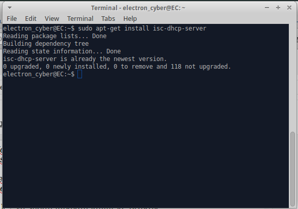 Ubuntu dhcp. Графический dhcp ubuntu. sudo apt-get install girlfriend.