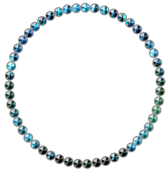 Moldura Redonda Png Azul The image is png format and has been processed ...