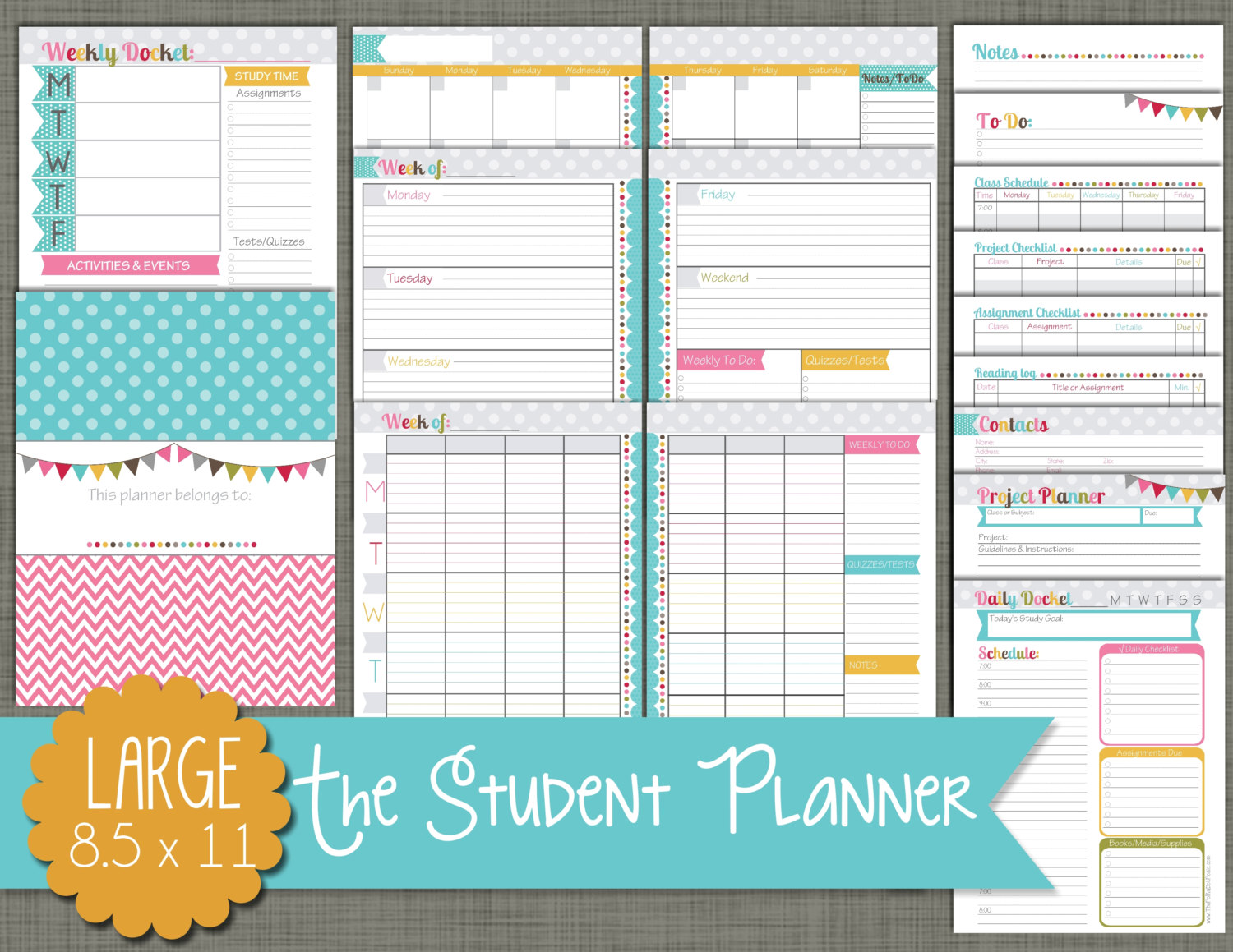 The Polka Dot Posie Planners