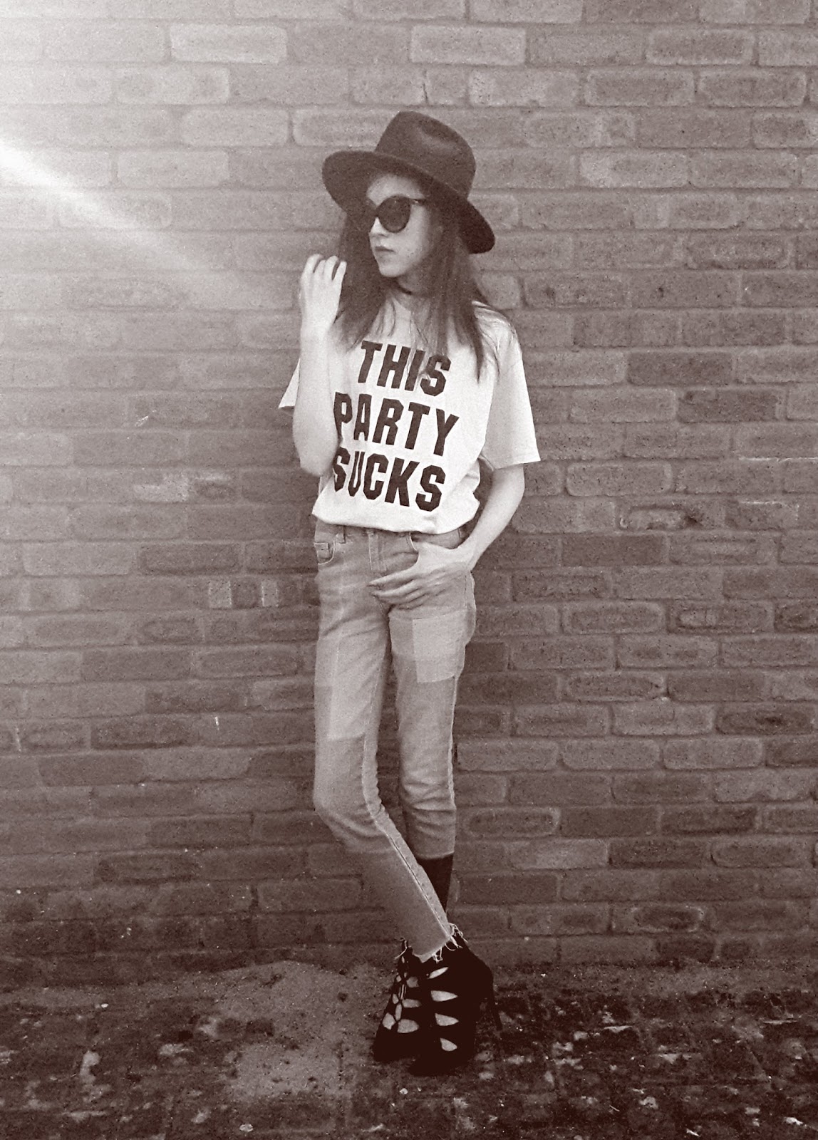 this party sucks shirt