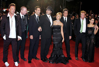 Robert Rodriguez y parte del reparto de Sin City en el Festival de Cannes Robert Rodriguez y parte del reparto de Sin City en el Festival de Cannes