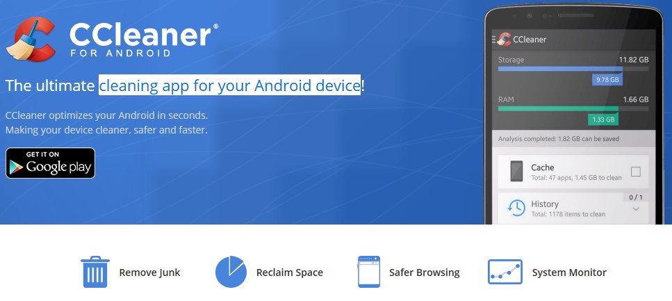 CCleaner for android