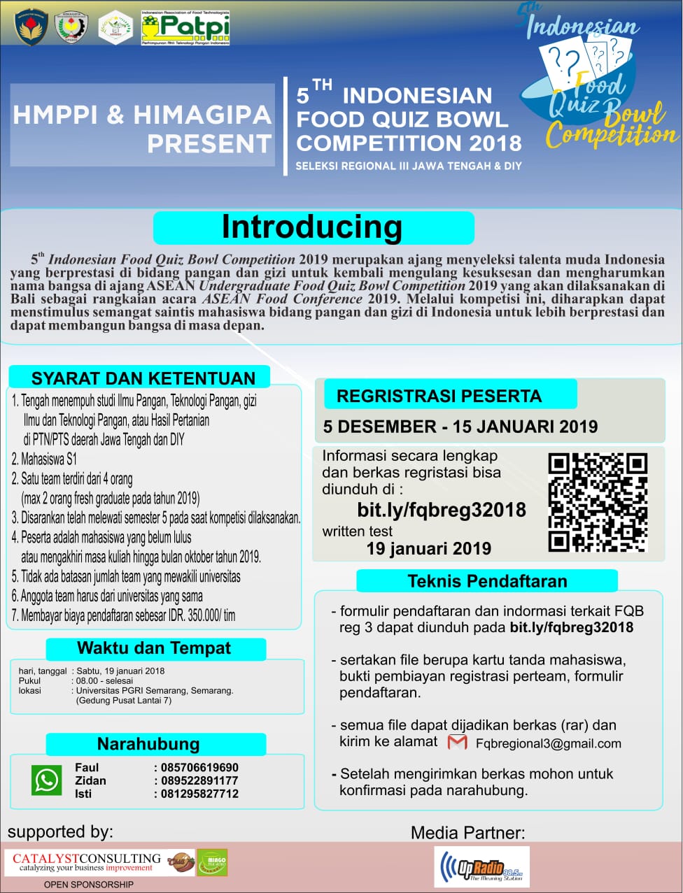 Download Poster Food Bowl Quiz 2019 Disini Indonesian Food