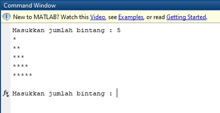 Membuat Program Segitiga Bintang Dengan Perulagan For Ketutrare