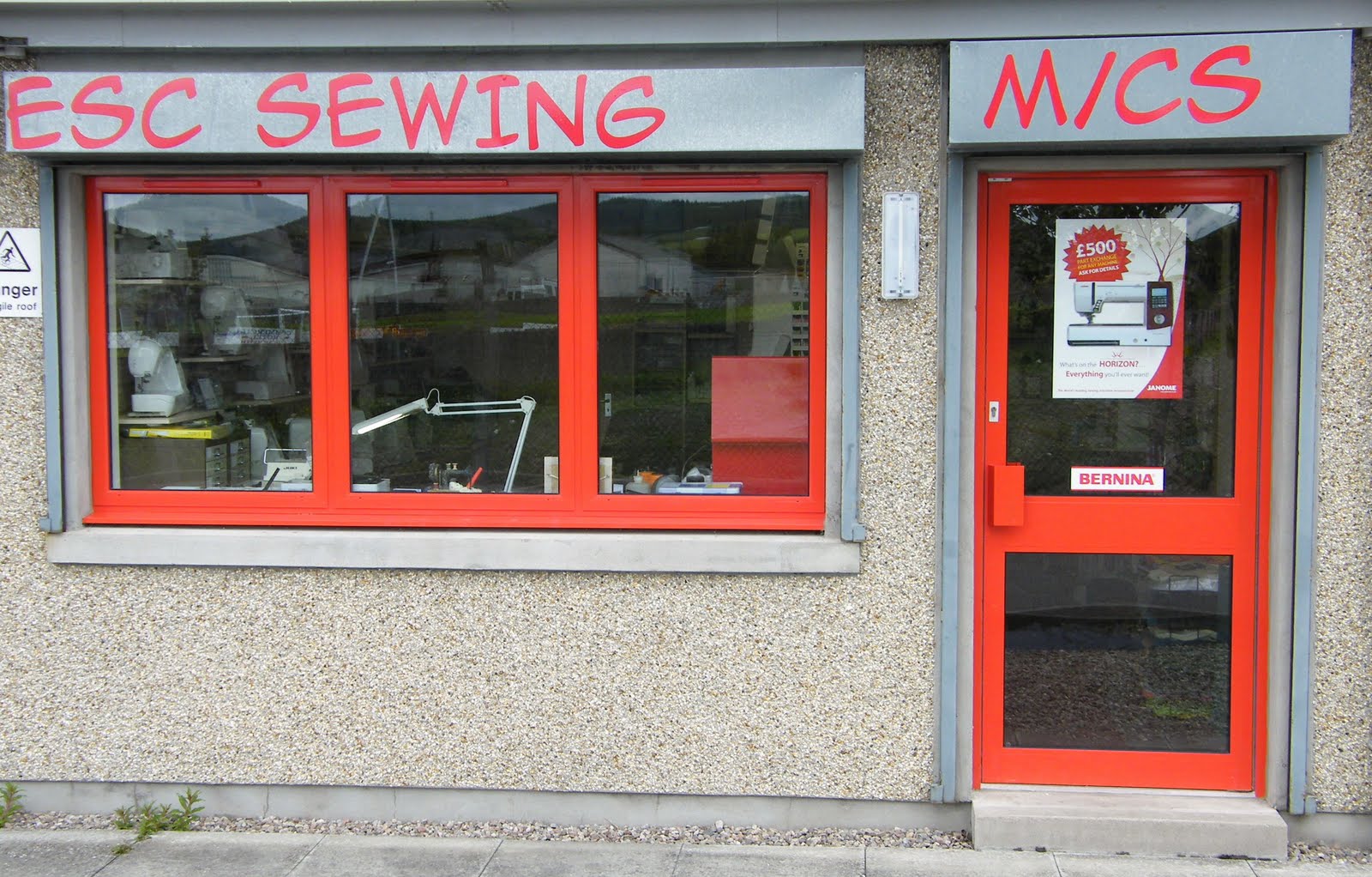 Sew Janome ESC (formally Elgin Sewing Centre) moves to new premises in