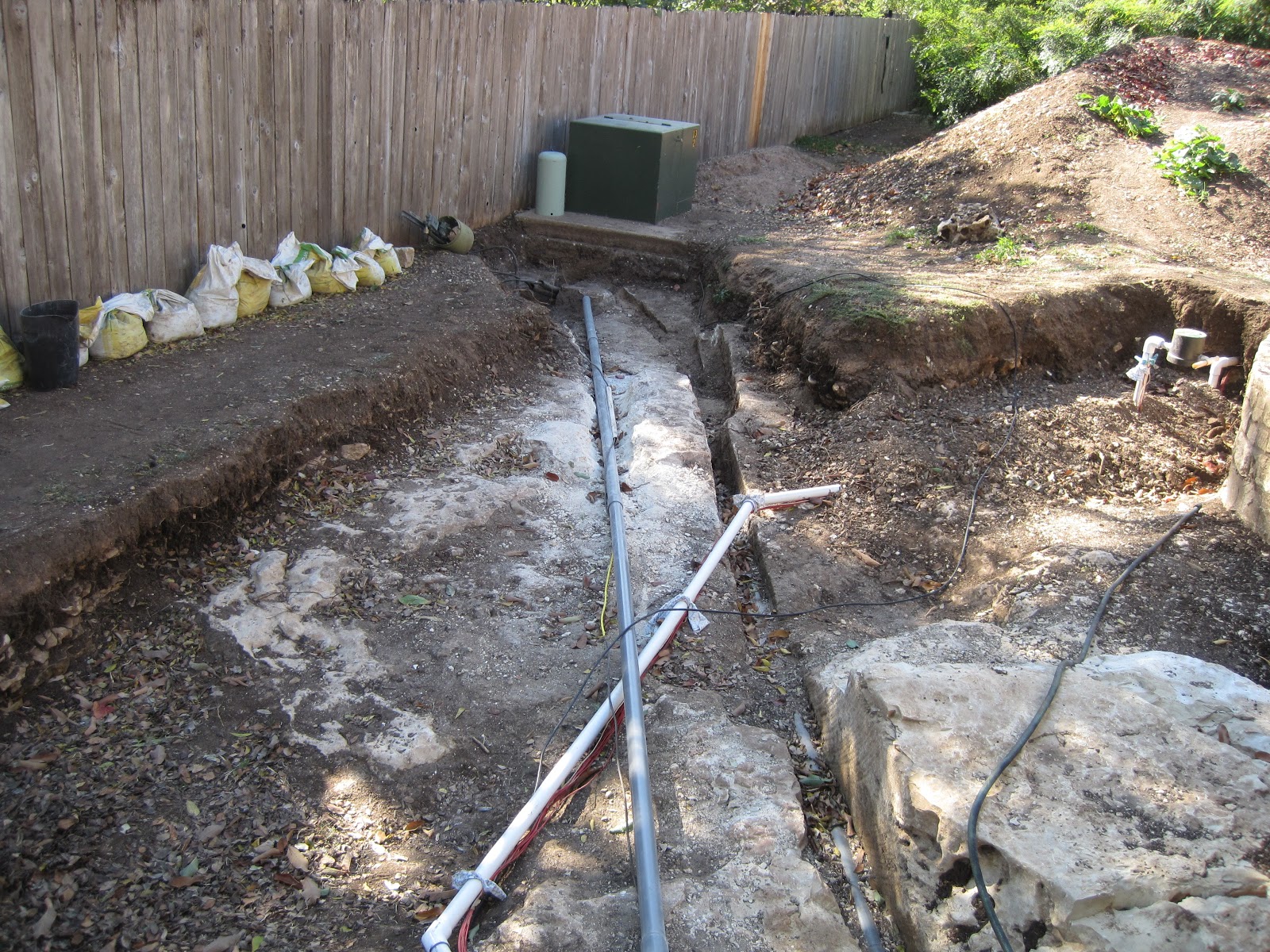 House Remodelling: Underground Electrical Conduit