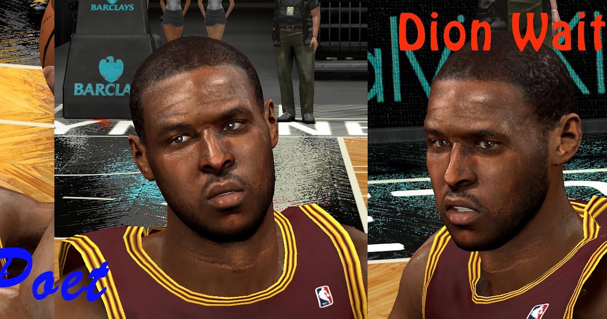 Dion Waiters Cyberface Realistic For 2k14 NBA 2K Updates