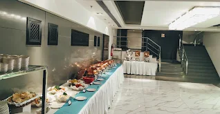Dinner buffet in wedding banquet at country inn and suites By Radisson Navi Mumbai