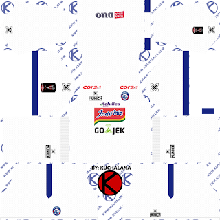 Arema FC 2019 Kit Piala Presiden - Dream League Soccer Kits