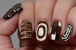 inspired chocolate nails challenge days nail superficiallycolorful