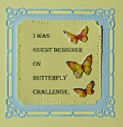 Butterfly Challenge - guest designer