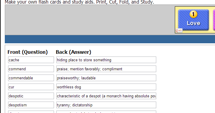 Flash Card Maker Image 10