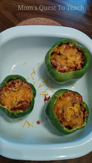 A Mom's Quest to Teach: Stuffed Peppers