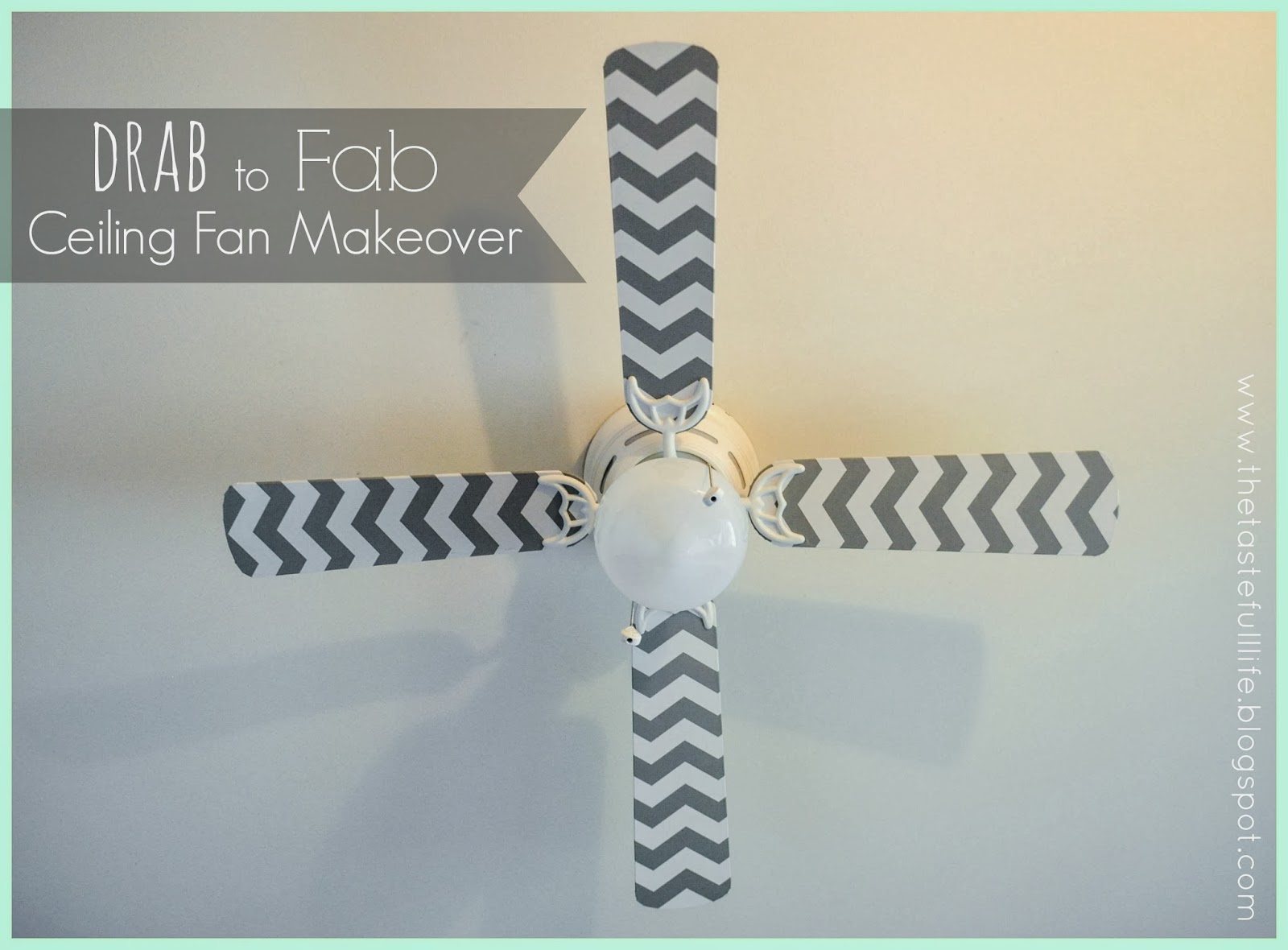 Cheap Easy Ceiling Fan Makeover A Tutorial Pretty Real