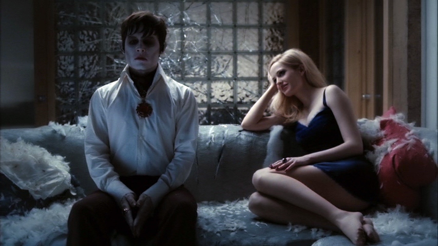 Eva Green Kisses And Sex With Johnny In Dark Shadows