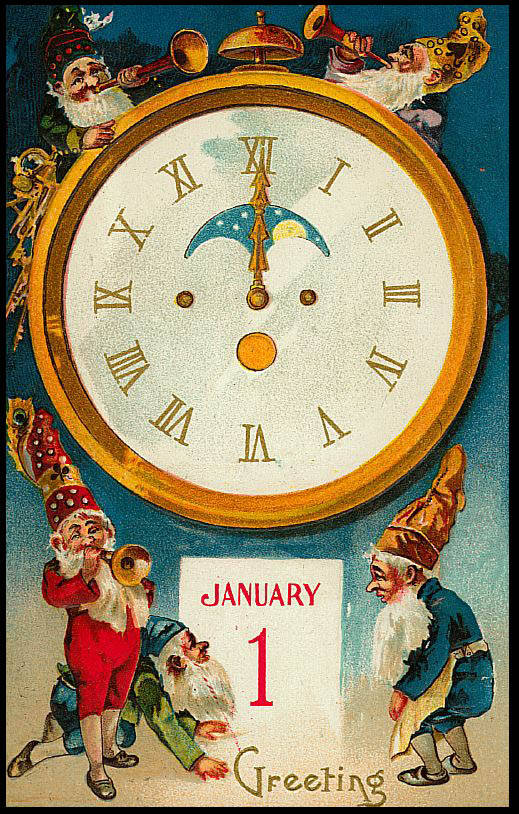 vintage new year clip art - photo #28
