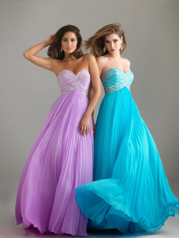 Cheap Beading Floor Length Chiffon Sweetheart A Line Prom Dress For Sales