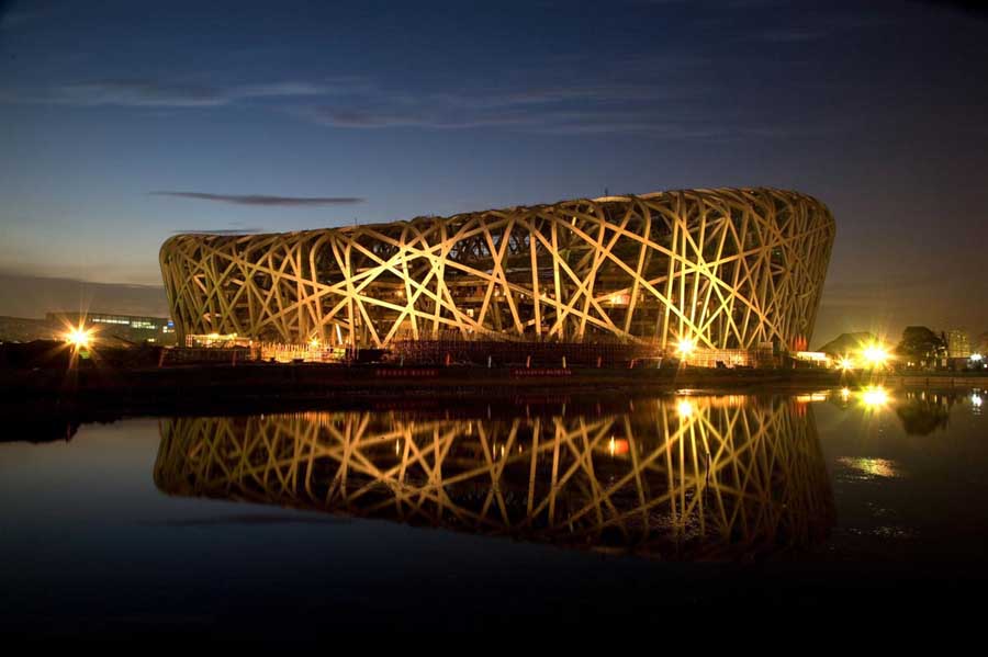 Beijing Stadium: The Bird's Nest Olympic Stadium ~ MyClipta