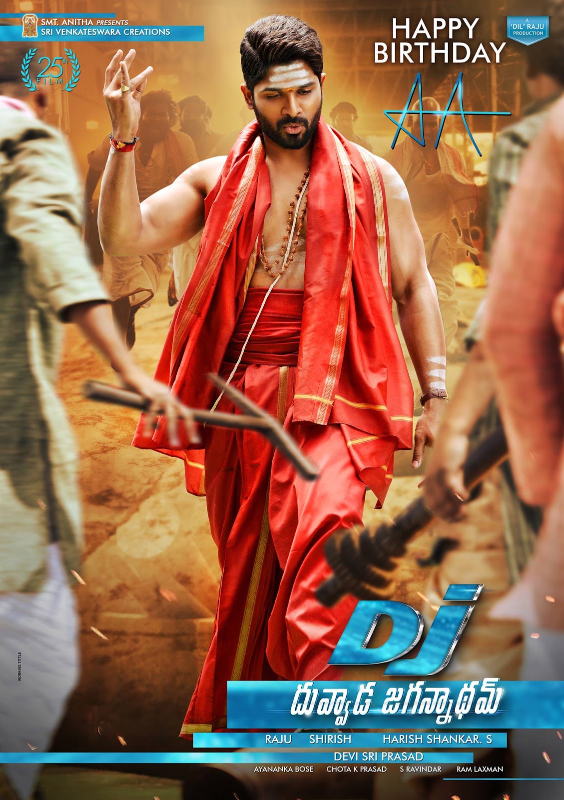 Allu Arjun Birthday Special DJ - Duvvada Jagannadham Poster