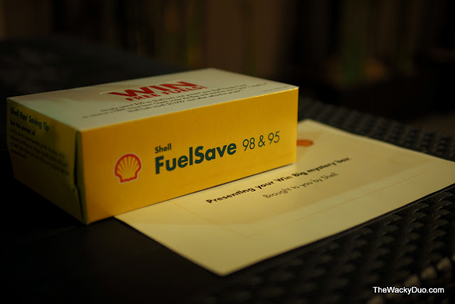SHELL fuel voucher giveaway