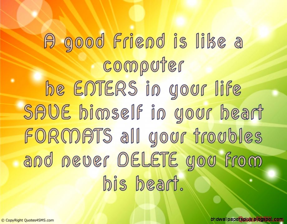 Good Quotes About Friends