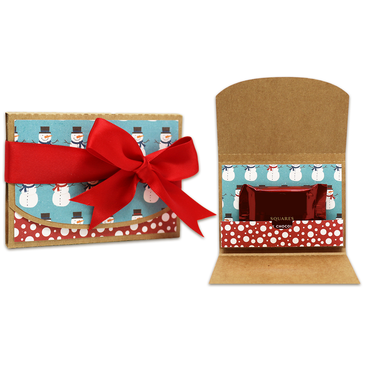 Holiday Candy Holders Bits of Paper