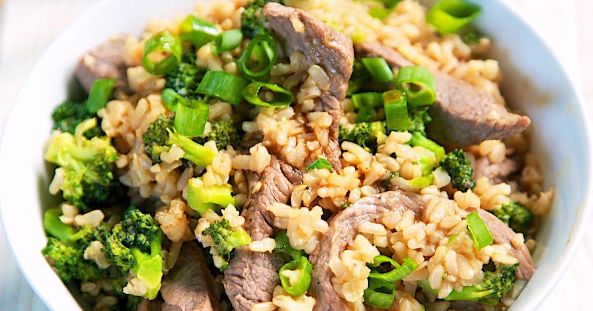 Served Up With Love: Easy Broccoli Beef and Brown Rice