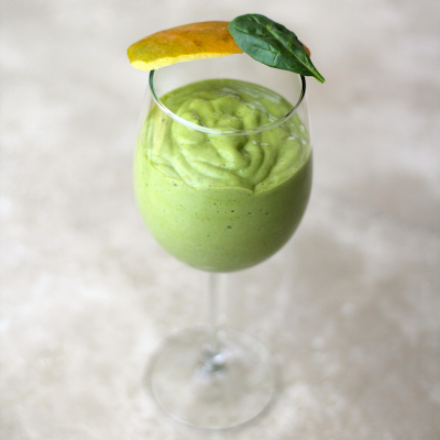 Healthy Green Mango Lassi Recipe - Desserts with Benefits