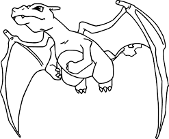 Charizard coloring page 6