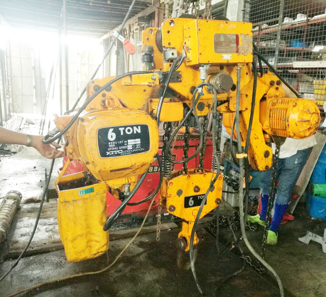 Products kito 6 tons chain hoist