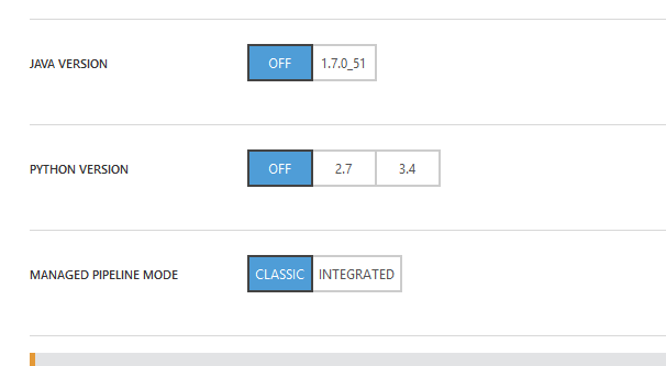 Enable Classic Pipeline Mode Application Pool IIS and Windows Azure Enable Classic Pipeline Mode Application Pool IIS and Windows Azure