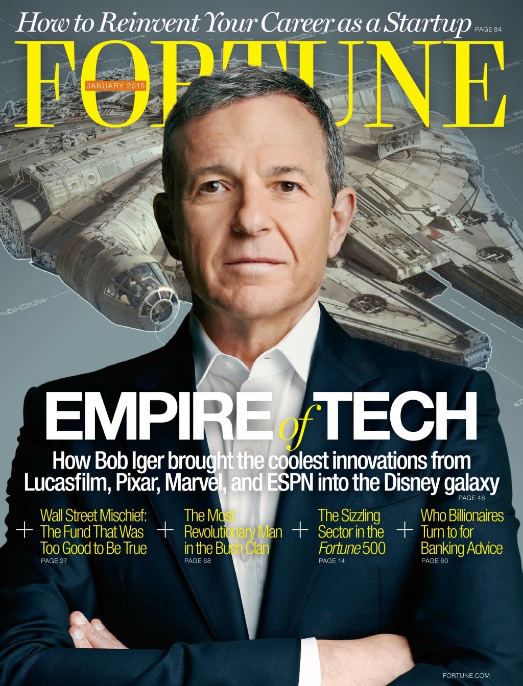Fortune Magazine’s New Front Cover Reveals Bob Iger And New Millenium