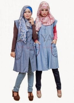 Contoh desain busana muslim modis untuk remaja Contoh desain busana muslim modis untuk remaja