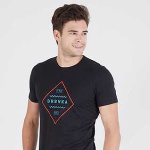 Men Berrybenka Trademark Tshirt Black