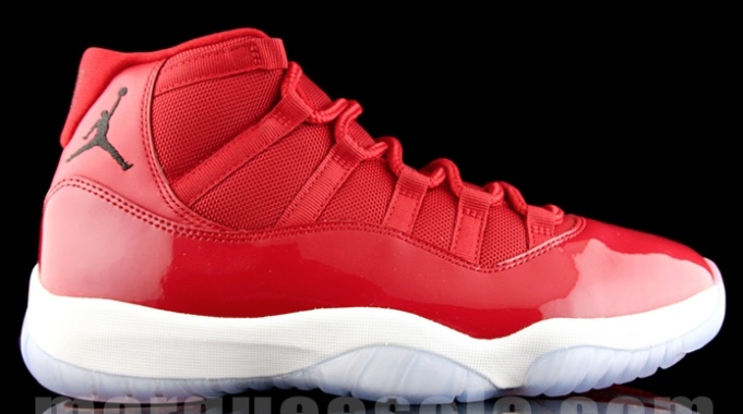 red jordan 11 size 7