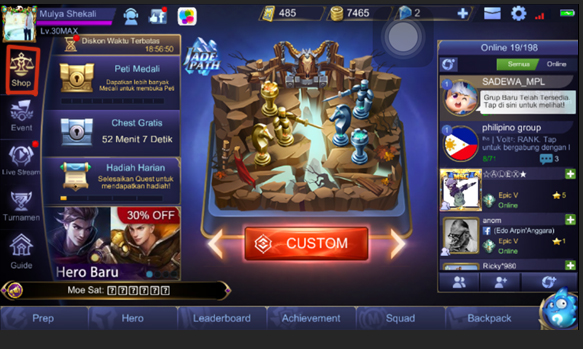 Cara Cepat Naikin Emblem Mobile Legend Resmi