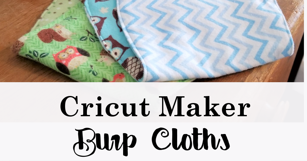 Free Baby Burp Cloth Pattern + SVG Cut File | Sew Simple Home