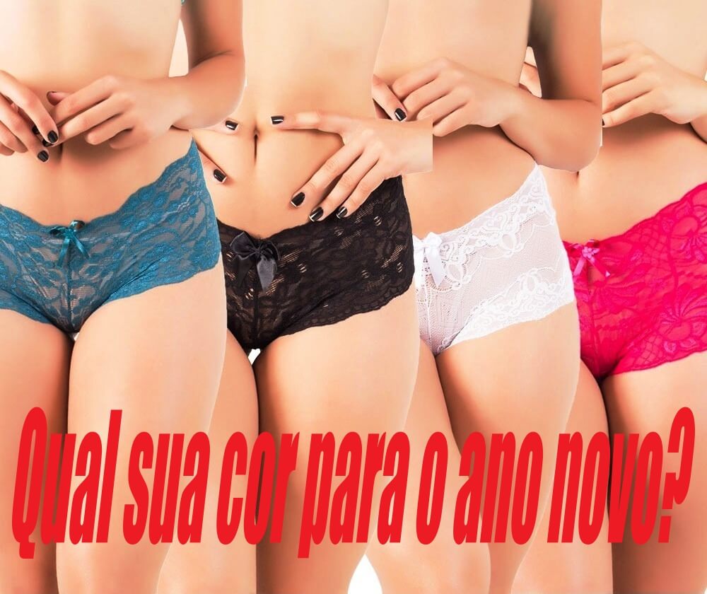 Qual cor de lingerie usar no Réveillon 2019? Entenda o significado das cores!