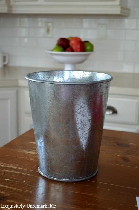 Small Metal Galvanized Tub