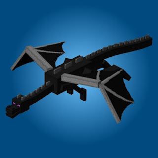 Minecraft Papercraft: Ender Dragon | Tektonten Papercraft