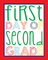 Free First Day of School Printables | i should be mopping the floor