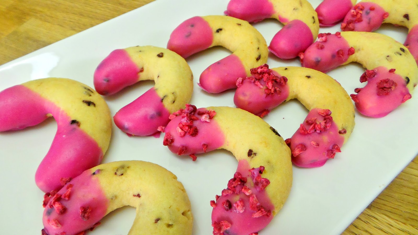 Lilian S Baking Inspiration Himbeer Mandel Kipferl